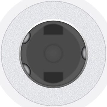 Apple Lightning till 3.5mm Ljudkontakt Adapter