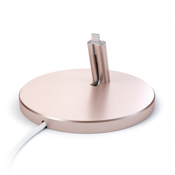 Satechi Aluminum Mobile Lightning Dock Roseguld