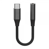 X2O Ljudadapter USB-C till 3.5mm AUX 0.1m Svart