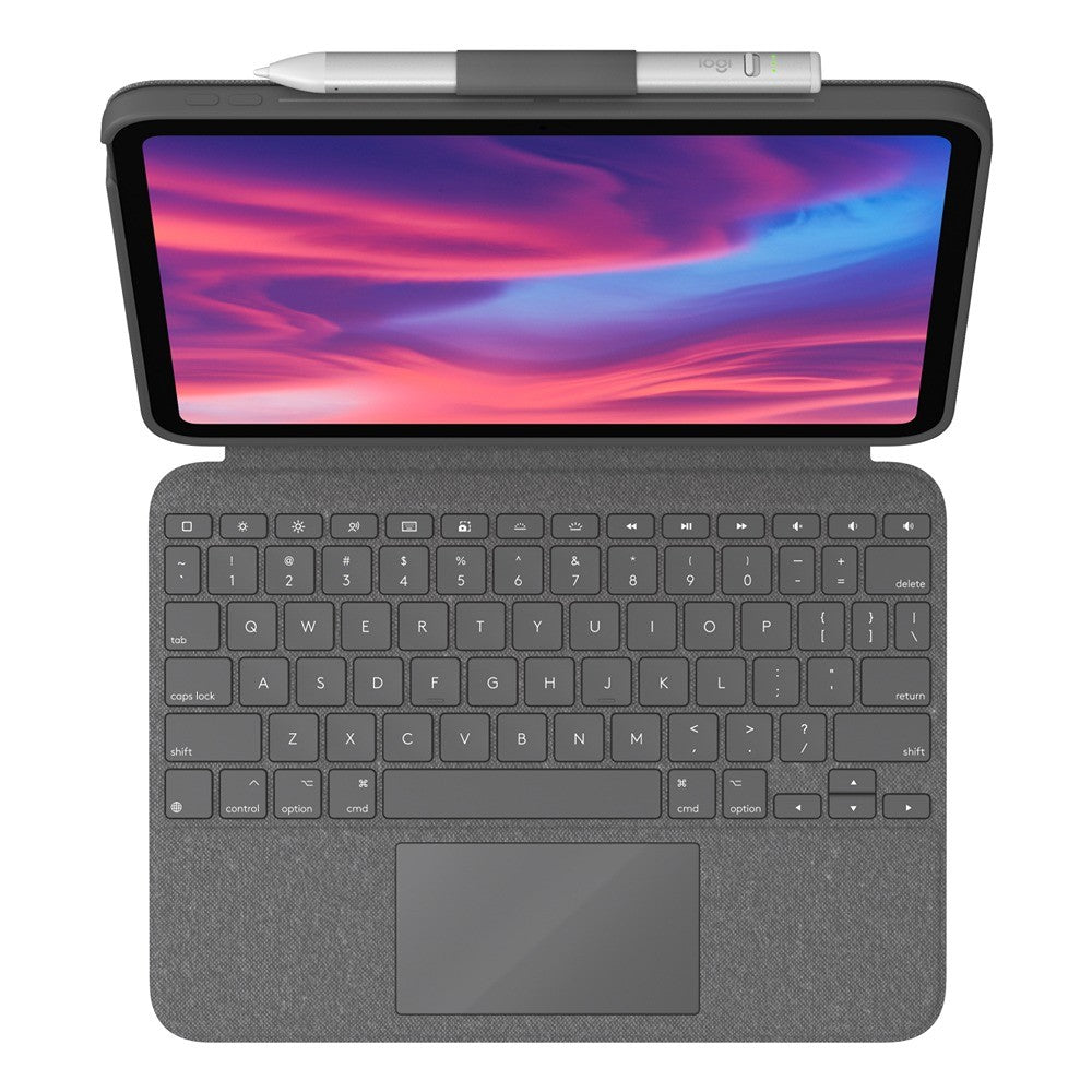 Logitech iPad 10.9 (gen 10)/iPad 11 (A16) Fodral med Tangentbord Combo Touch