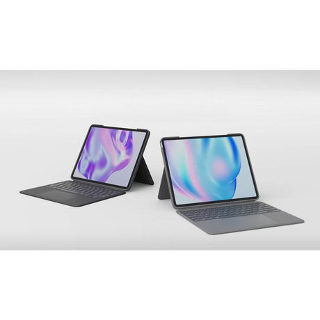 Logitech iPad Air 13 (M2/M3/M4) Fodral med Tangentbord Combo Touch