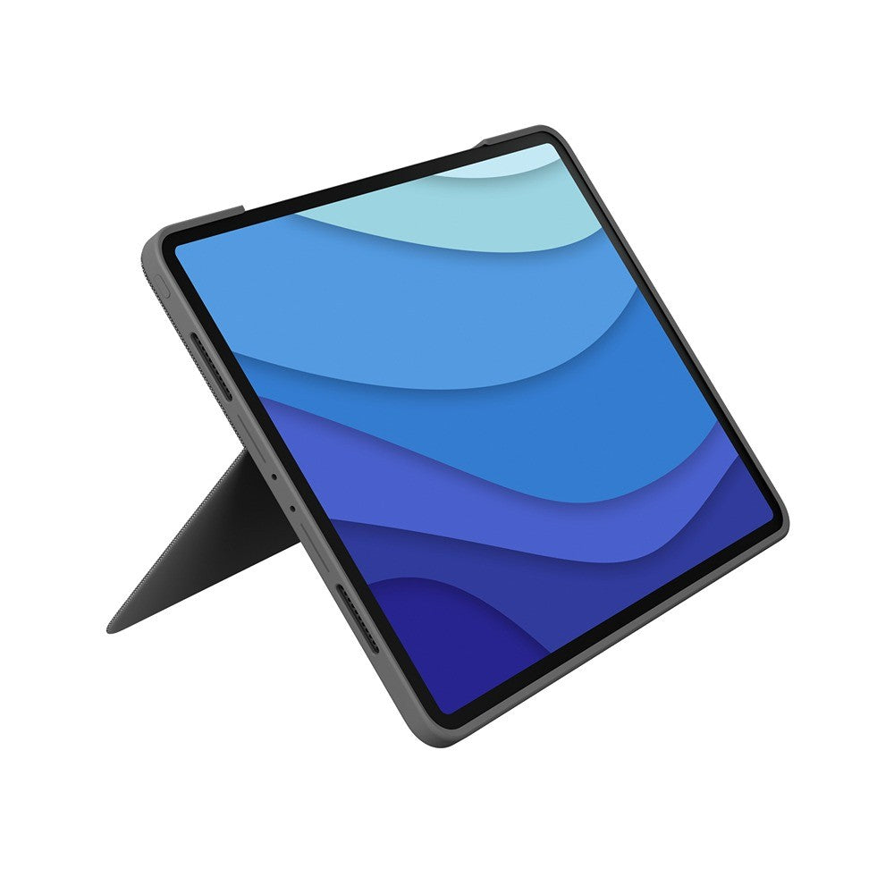 Logitech iPad Pro 12.9 (gen 4/5/6) Fodral med Tangentbord Combo Touch