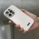 Moshi iPhone 15 Pro Max Skal Napa MagSafe Eggnog White