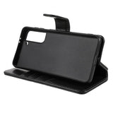 Nordic Covers Samsung Galaxy S21 Fodral Essential Leather Raven Black