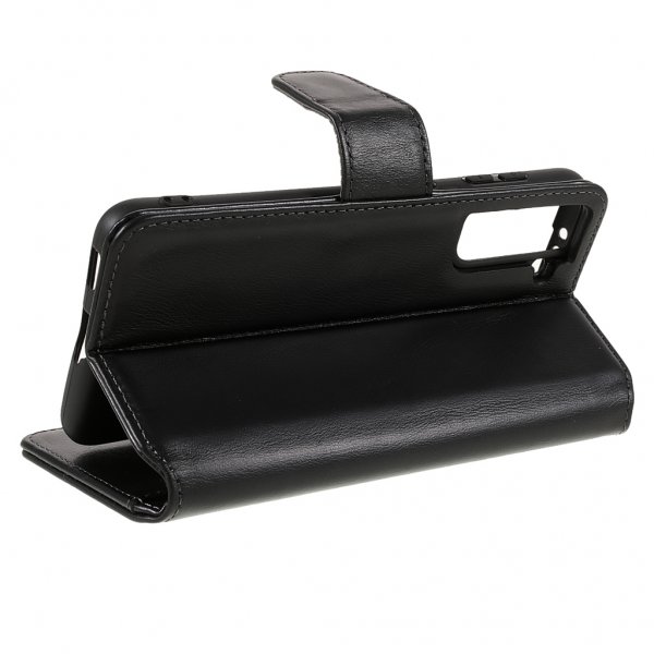 Nordic Covers Samsung Galaxy S21 Fodral Essential Leather Raven Black
