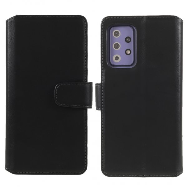 Nordic Covers Samsung Galaxy A52/A52s 5G Fodral Essential Leather Raven Black