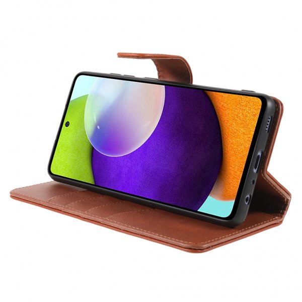 Nordic Covers Samsung Galaxy A52/A52s 5G Fodral Essential Leather Maple Brown