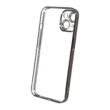 iPhone 15 Skal Glitter Transparent Stöttåligt Svart