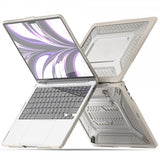 MacBook Air 13 M2 (A2681) Skal Armor Stativfunktion Beige