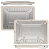 MacBook Air 13 M2 (A2681) Skal Armor Stativfunktion Beige