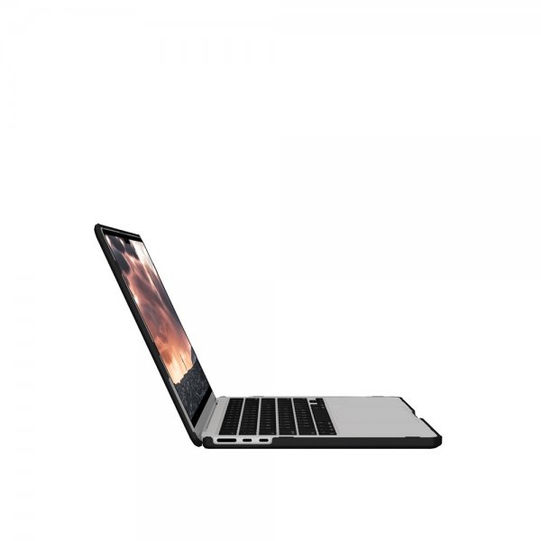 Urban Armor Gear (UAG) MacBook Air 13 M2 (A2681)/M3 (A3113) Skal Plyo Ice/Black