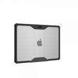 Urban Armor Gear (UAG) MacBook Air 13 M2 (A2681)/M3 (A3113) Skal Plyo Ice/Black