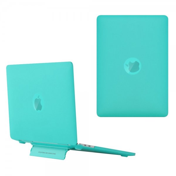 MacBook Air 15 M2 (A2941)/M3 (A3114) Skal Matt Stativfunktion Grön