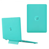 MacBook Air 15 M2 (A2941)/M3 (A3114) Skal Matt Stativfunktion Grön