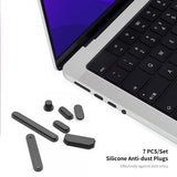 Enkay MacBook Air 15 M2 (A2941) Skal med Tangentbordsskydd Vit