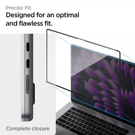 Spigen MacBook Air 15 M2 (A2941)/M3 (A3114) Skärmskydd GLAS.tR Slim