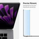 Spigen MacBook Air 15 M2 (A2941)/M3 (A3114) Skärmskydd Safe View Privacy
