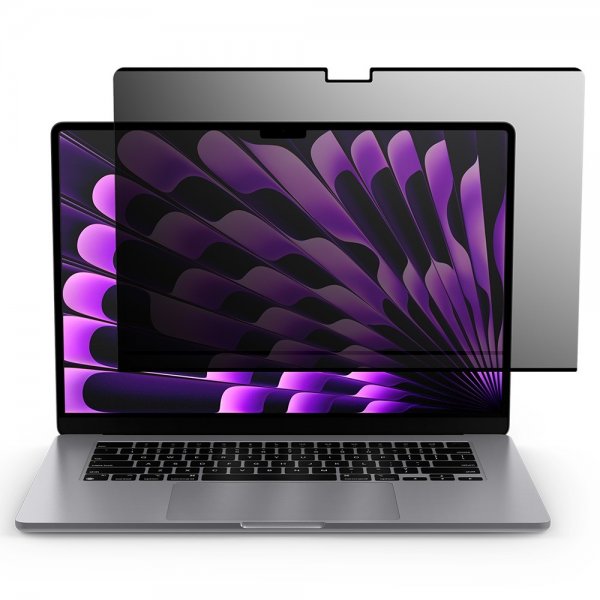 Spigen MacBook Air 15 M2 (A2941)/M3 (A3114) Skärmskydd Safe View Privacy