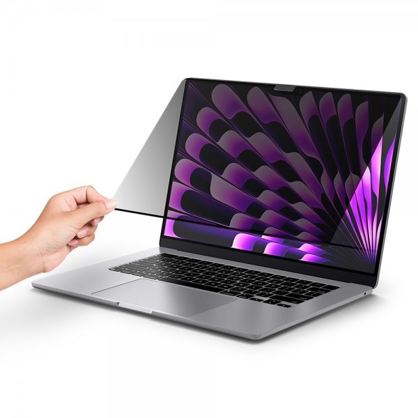 Spigen MacBook Air 15 M2 (A2941)/M3 (A3114) Skärmskydd Safe View Privacy
