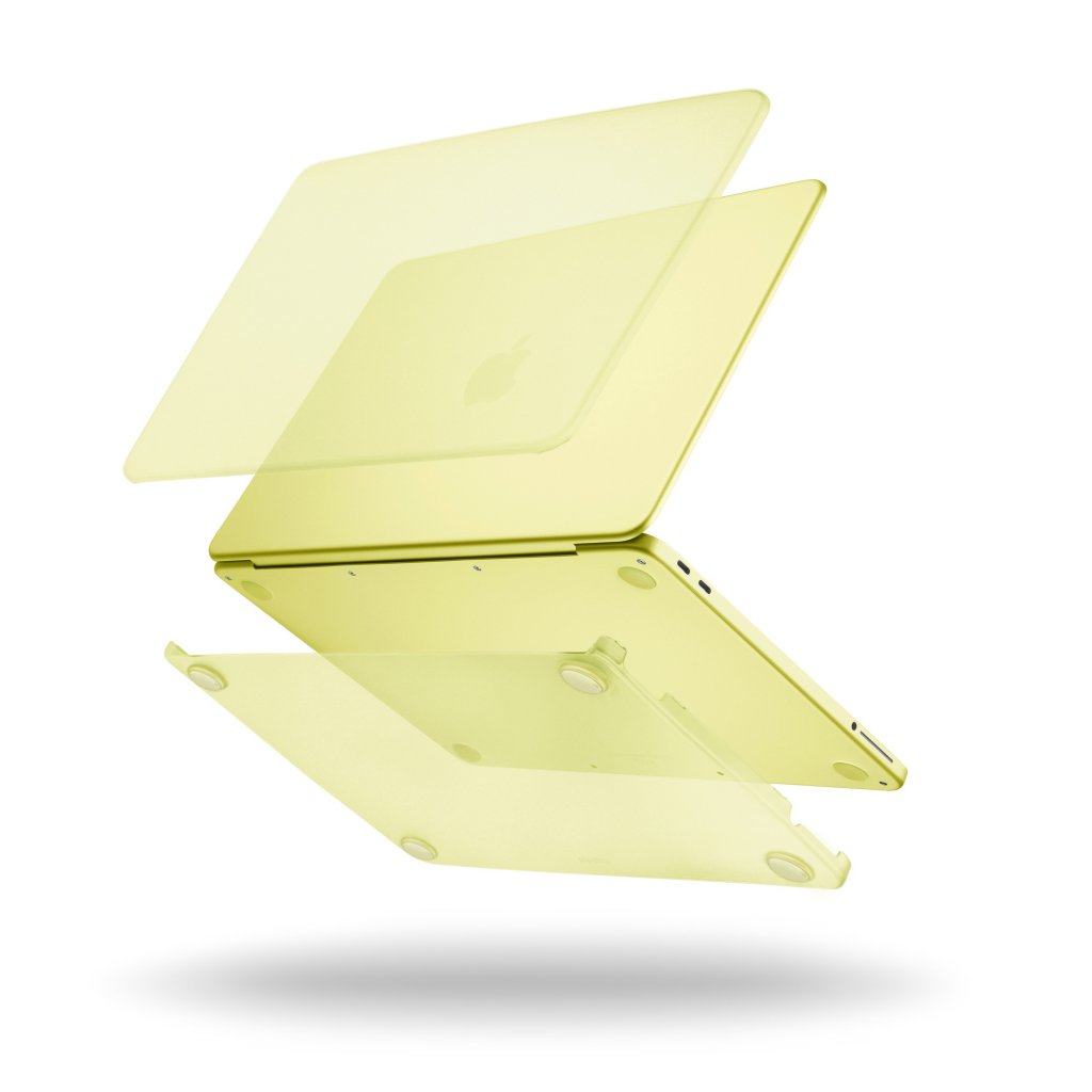 Pipetto MacBook Neo 13 Skal Hardshell Frosted Citrus