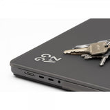ZAGG MacBook Pro 16 M1 (A2485)/M2 (A2780)/M3 (A2991) Skal Hardshell Smoke