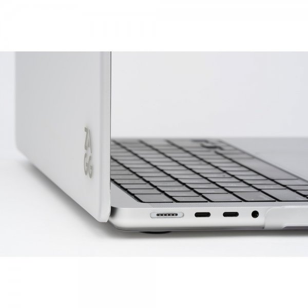 ZAGG MacBook Pro 16 M1 (A2485)/M2 (A2780)/M3 (A2991) Skal Hardshell Transparent