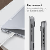 Spigen MacBook Pro 16 M1 (A2485)/M2 (A2780)/M3 (A2991) Skal Thin Fit Crystal Clear