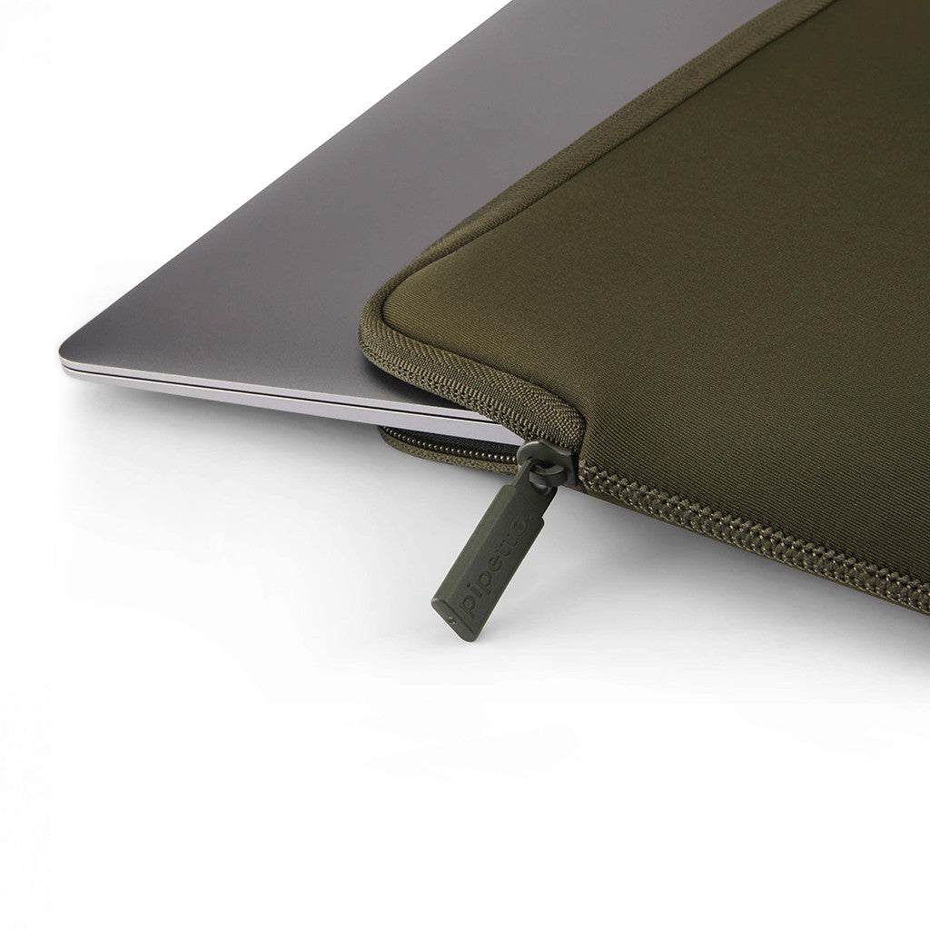 Pipetto Laptop Sleeve Classic Fit Laptop Sleeve 13/14" Mörkgrön