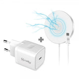 Celly Kit Wall Charger+Magnetic Wireless Charger MagSafe