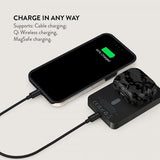 Burga Powerbank MagSafe 5000 mAh Magnetic Metallgrå