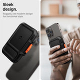 Spigen MagSafe Korthållare Lock Fit MagFit Svart