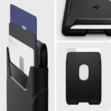 Spigen MagSafe Korthållare Rugged Armor 3 Cards MagFit Svart