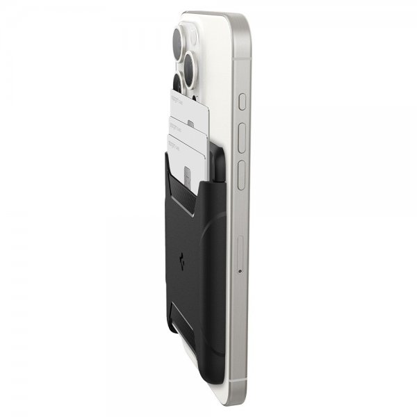 Spigen MagSafe Korthållare Rugged Armor 3 Cards MagFit Svart