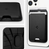 Spigen MagSafe Korthållare Valentinus 3 Cards Holder MagFit Svart