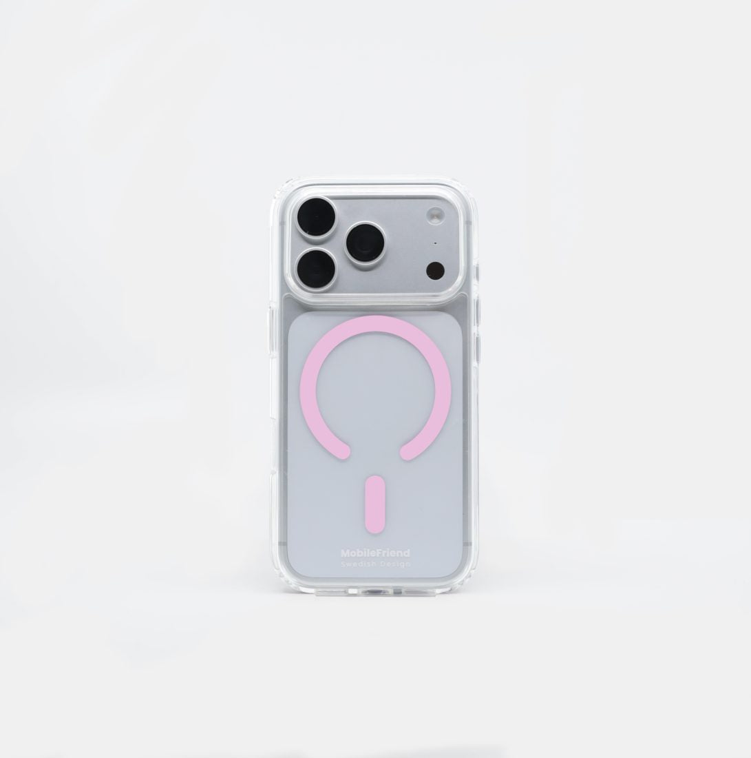 MobileFriend iPhone 17 Pro Max/iPhone 18 Pro Max Skal MagSafe Rosa