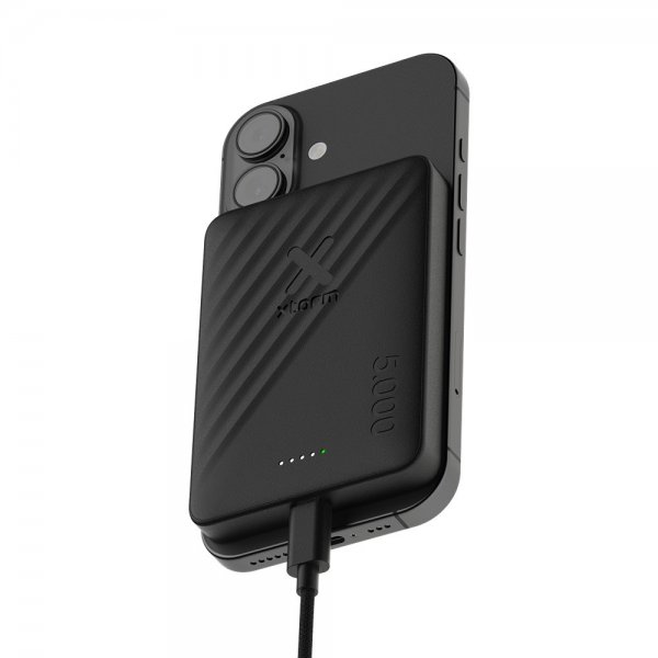Xtorm MagSafe Powerbank Go2 Magnetic 15W USB-C 5000mAh Svart