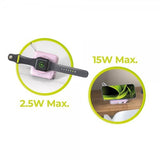 Mobile Origin MagSafe-powerbank/Reseladdare Inbyggda kablar/Apple Watch-laddning Rosa