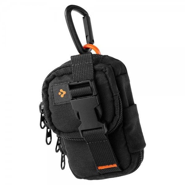 Spigen MagSafe Väska Portable Organizer Pouch Snap Zip MagFit Svart