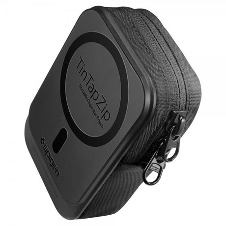 Spigen MagSafe Väska Portable Organizer Pouch Tintap Zip MagFit Svart