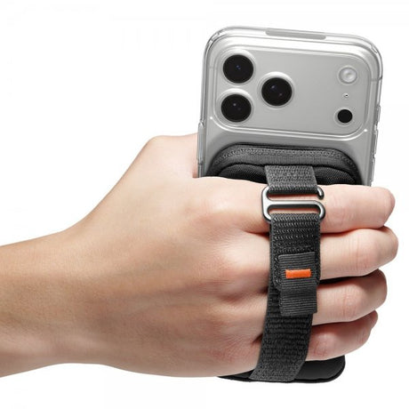 Spigen MagSafe Väska Portable Organizer Pouch Tintap Zip MagFit Svart