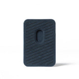Mujjo Korthållare Full Leather Magnetic Wallet Steel Blue