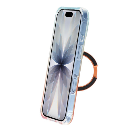 iPhone 17 Skal Marmorerat MagSafe-stativ Orange