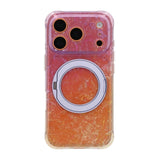 iPhone 17 Pro Max/iPhone 18 Pro Max Skal Marmorerat MagSafe-stativ Lila