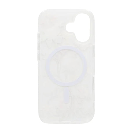 iPhone 17 Skal Floral Matte MagSafe Beige