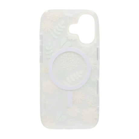iPhone 17 Skal Floral Matte MagSafe Gul