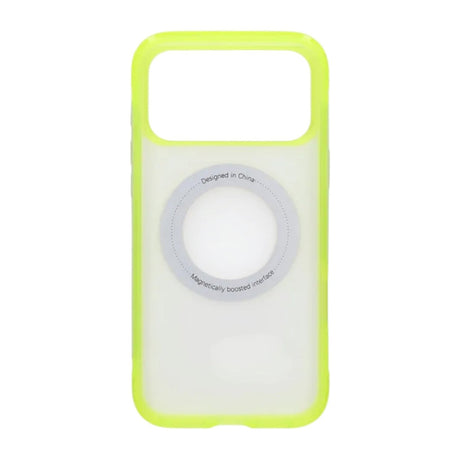iPhone 17 Pro Max/iPhone 18 Pro Max Skal Matt Ringstativ MagSafe Gul