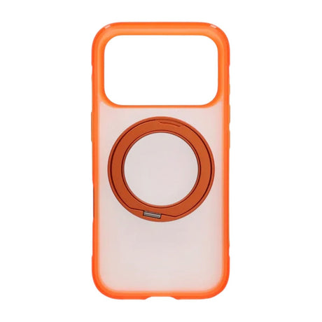 iPhone 17 Pro Max/iPhone 18 Pro Max Skal Matt Ringstativ MagSafe Orange