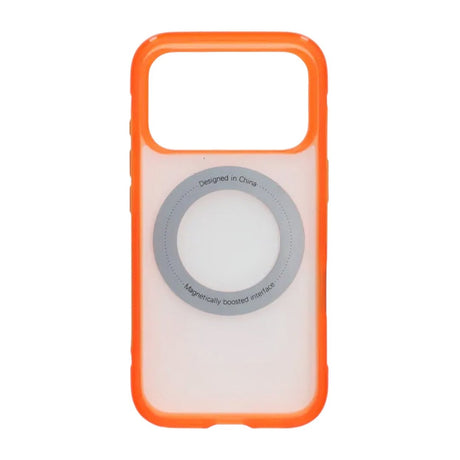 iPhone 17 Pro Max/iPhone 18 Pro Max Skal Matt Ringstativ MagSafe Orange