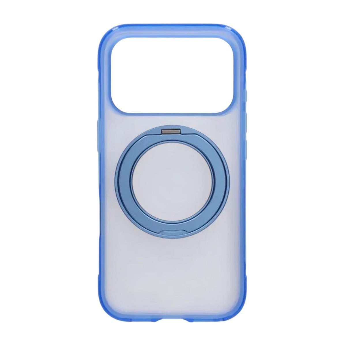 iPhone 17 Pro/iPhone 18 Pro Skal Matt Ringstativ MagSafe Blå