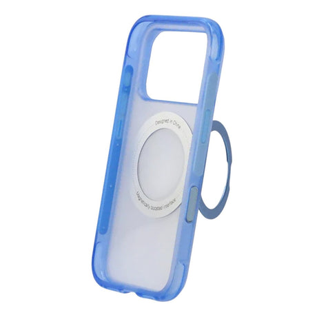iPhone 17 Pro/iPhone 18 Pro Skal Matt Ringstativ MagSafe Blå
